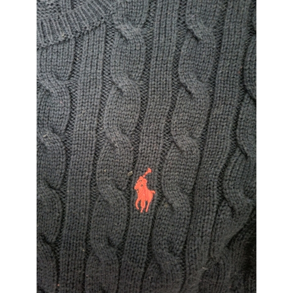 Polo Ralph Lauren Children's Cable-Knit Elbow Patch Sweater Dress - Picture 10 of 12